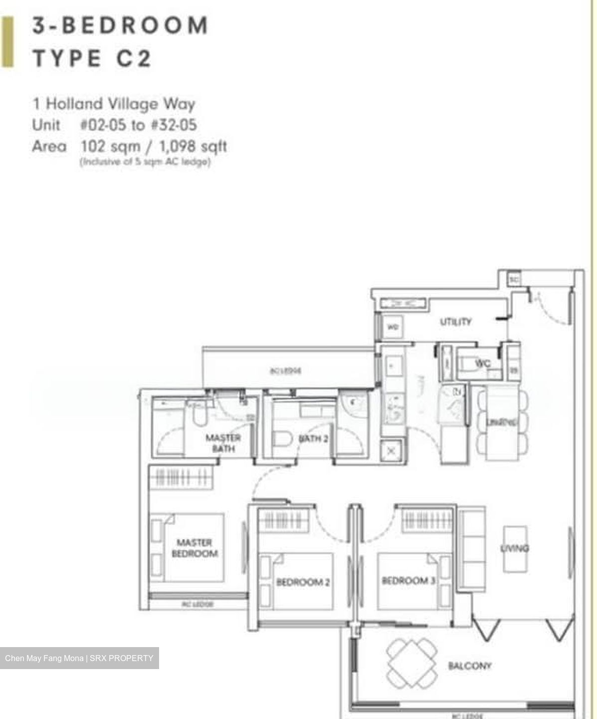 One Holland Village Residences (D10), Apartment #562572751
